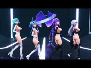 [r-18] four goddesses - sparkling, hyperdimension neptunia